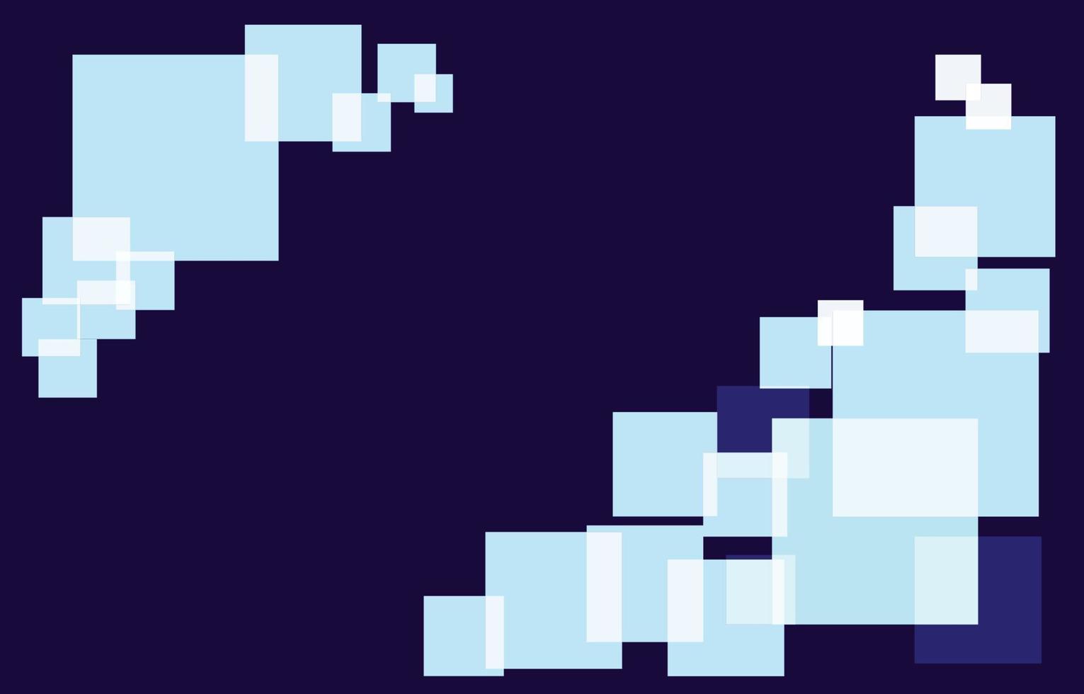 blå fyrkantig bakgrund med kopia utrymme för kreativ, teknik, högteknologisk tapet vektorillustration. vektor