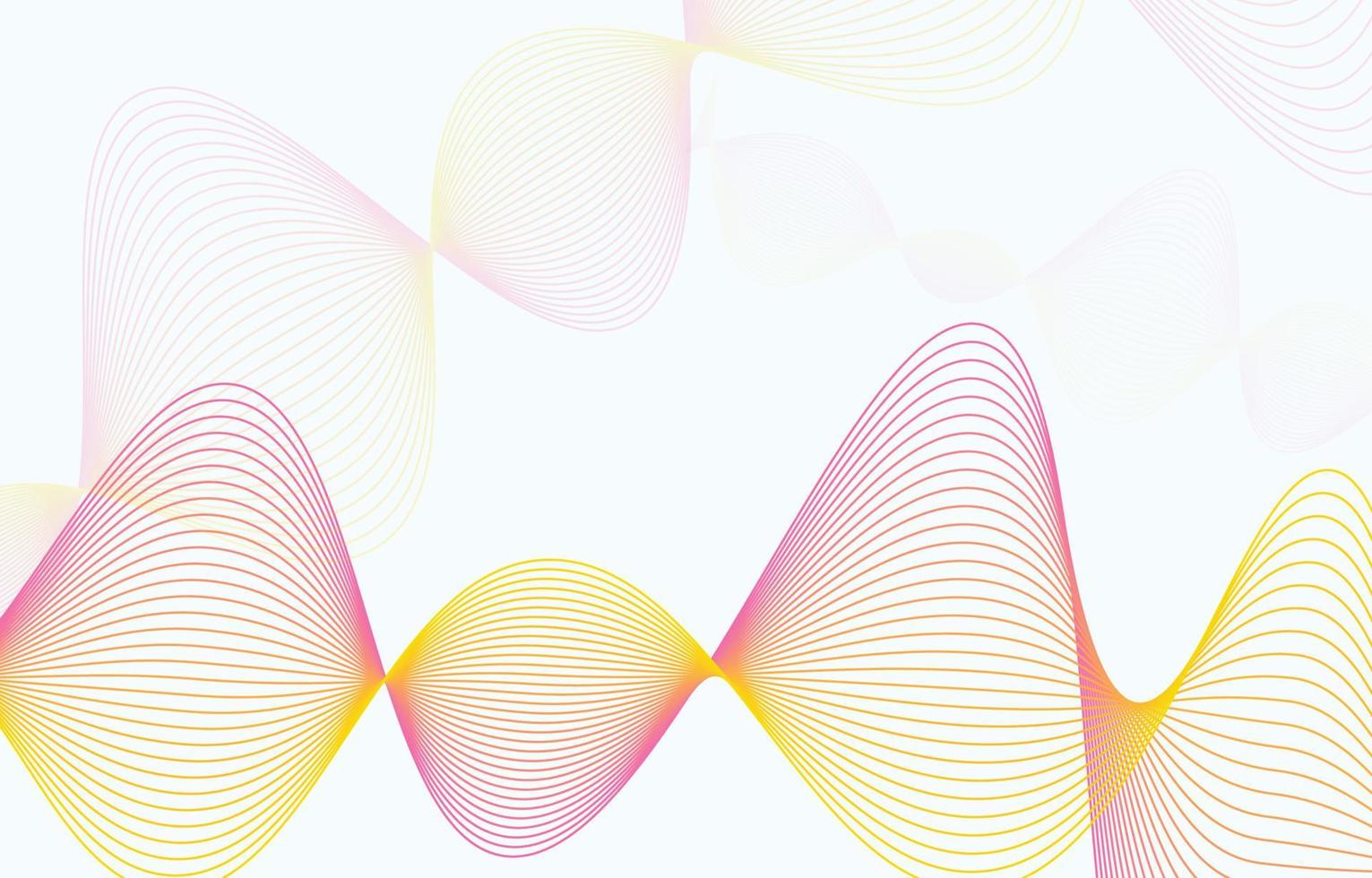 abstrakt bakgrund, linje vågelement, ljudspektrum equalizer tapeter, vektor futuristisk partikelteknologi illustration.
