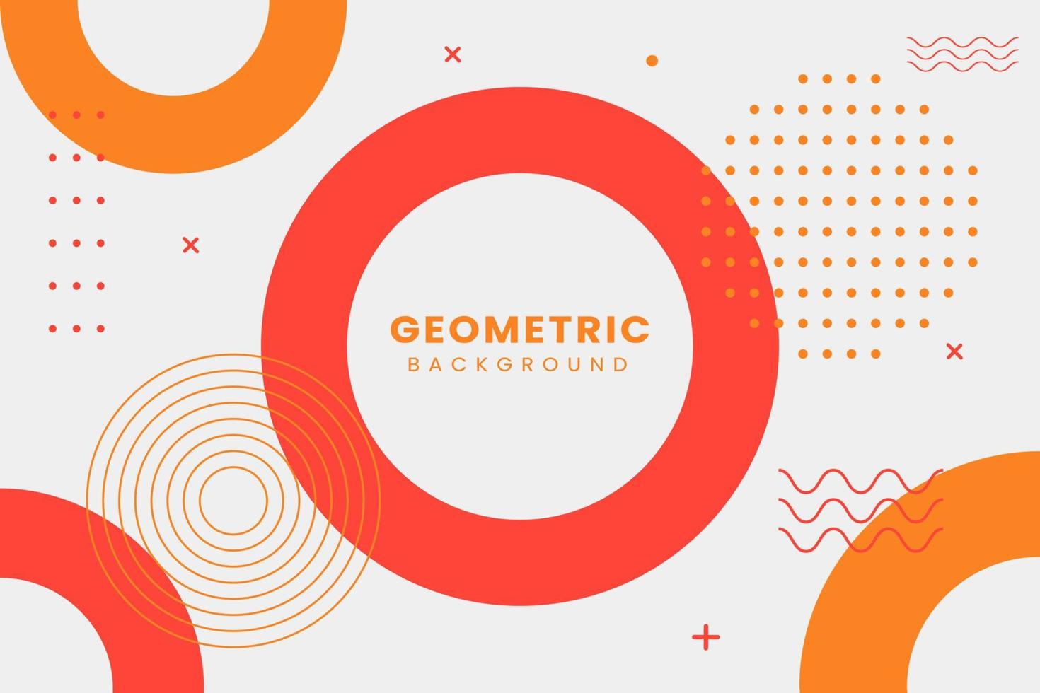 grå modern geometrisk memphis bakgrund vektor