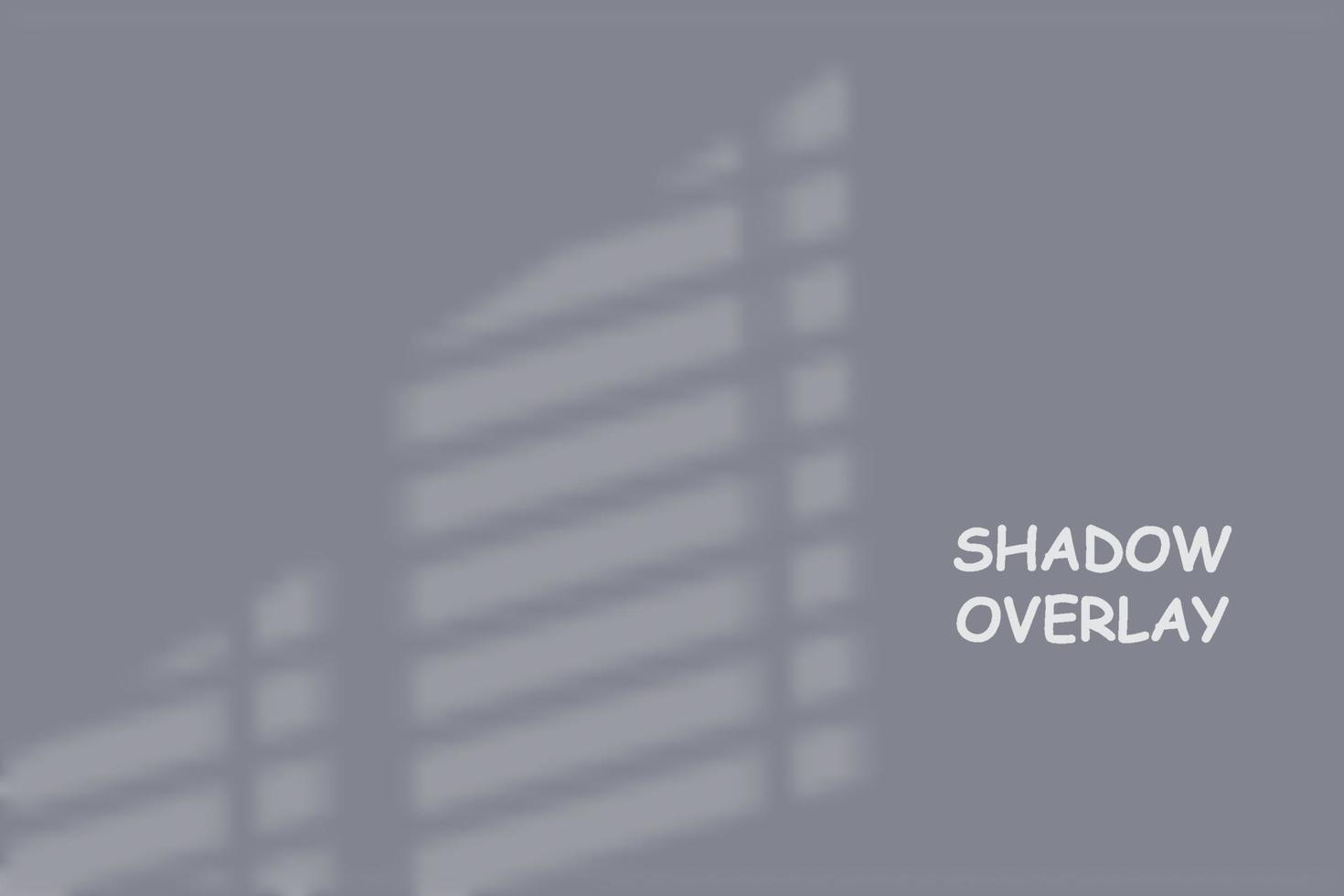 Schattenüberlagerungshintergrund. Windows-Schatten- und Lüftungslochhintergrund-Grafikvektordesign vektor