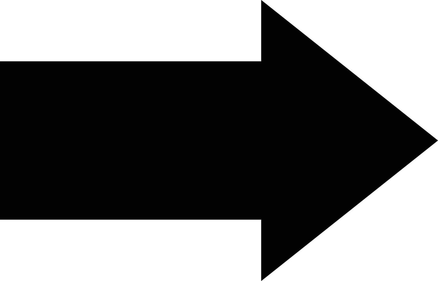 högerpil vektor ikon design illustration