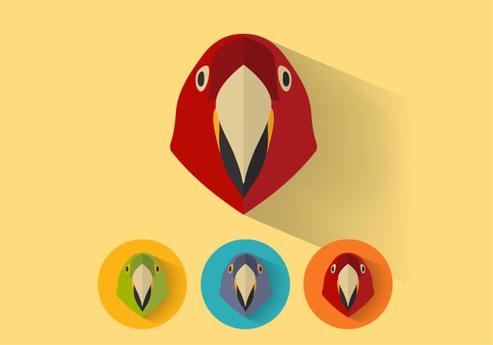 Parrot Vector Portraits