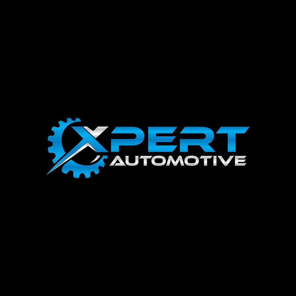 x Automotive-Logo-Design-Vorlage vektor