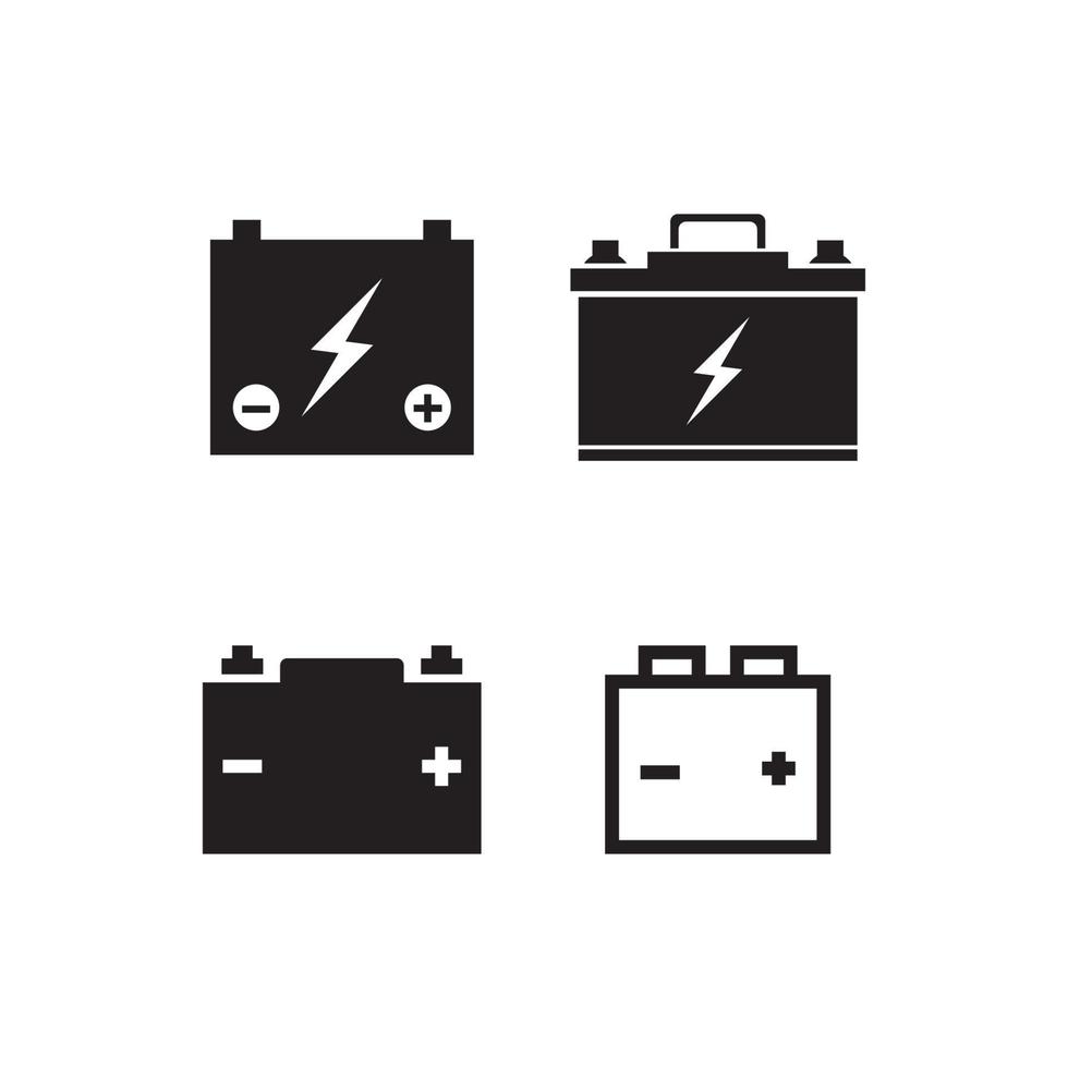 Batterie-Icon-Design vektor