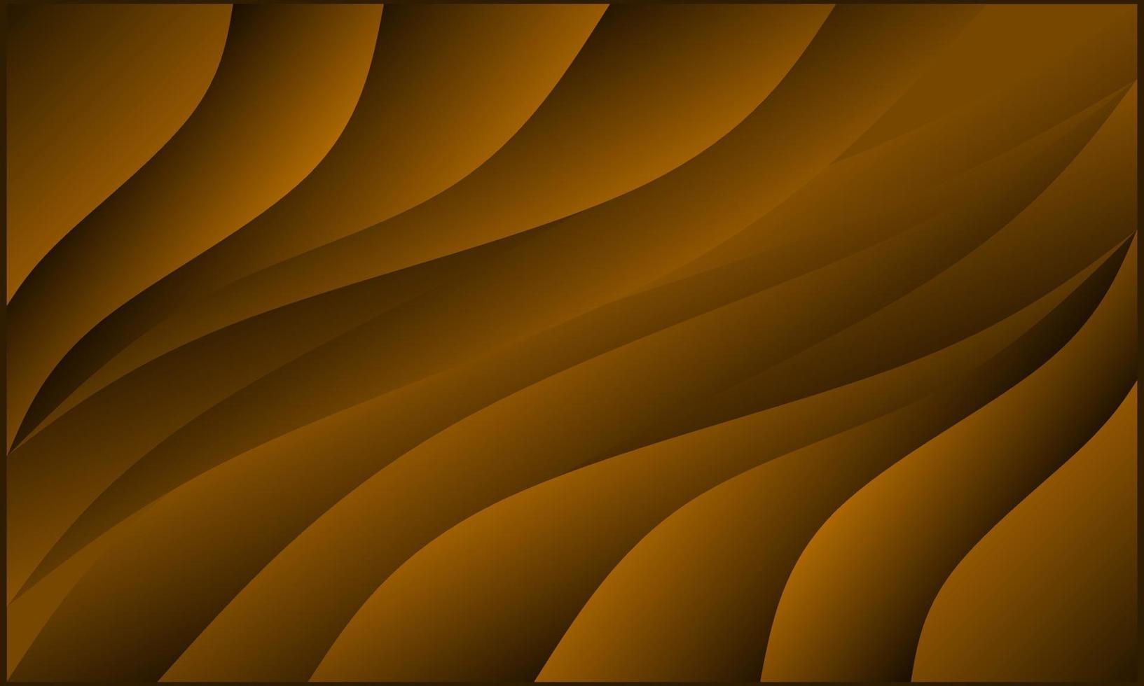 abstrakt modern våg grafisk bakgrund. brun bakgrund. abstrakt våg vektor bakgrundsdesign, mörk affisch, brun bakgrund vektor illustration.