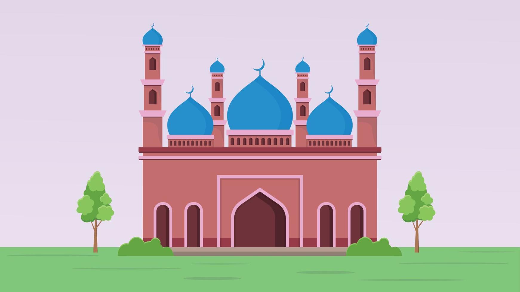 moské design bakgrund, vektor illustration