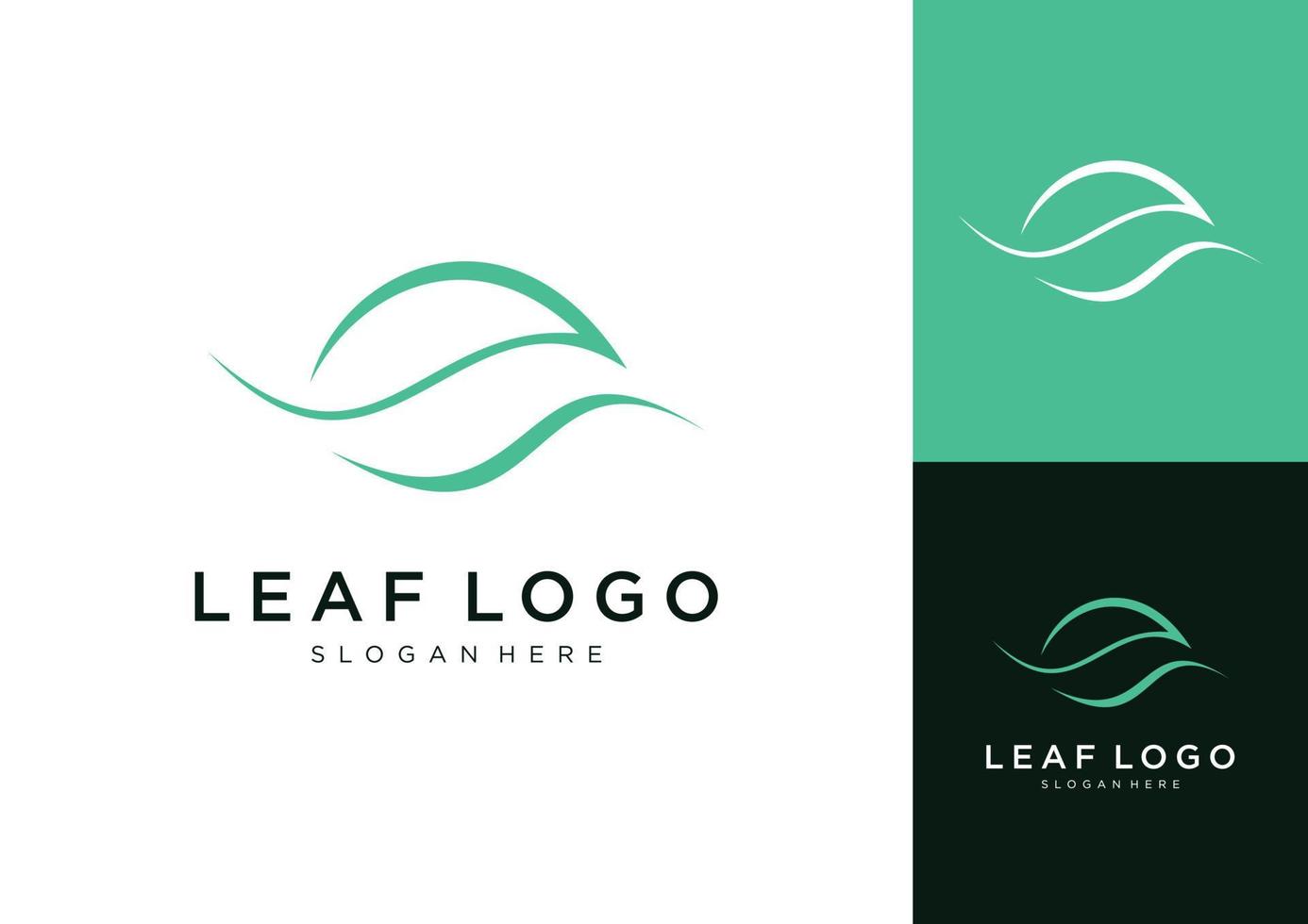 bokstaven e leaf logotyp formgivningsmall. vektor