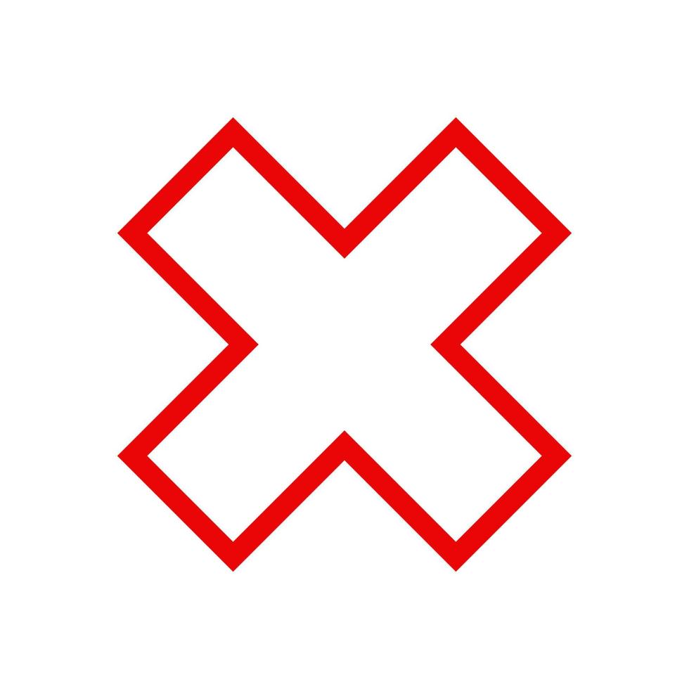 felsymbol illustrerad på vit bakgrund vektor