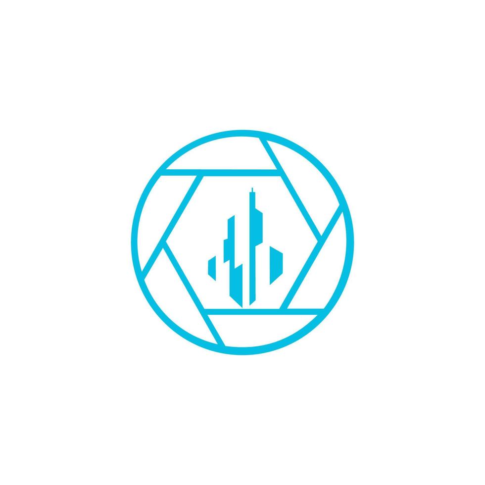 Gebäude-Vektor-Symbol. Logo für Schaltflächen, Websites, mobile Apps und andere Designanforderungen. vektor
