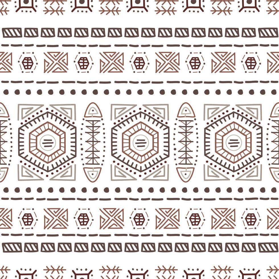 navajo sömlösa mönster. ikat bakgrund med traditionell design textur vektor