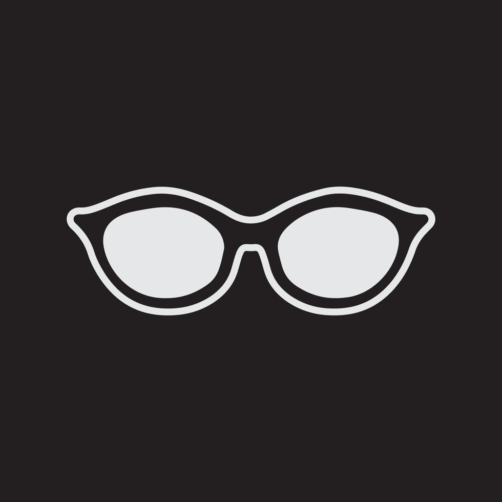 Sonnenbrillen-Augenrahmen vektor