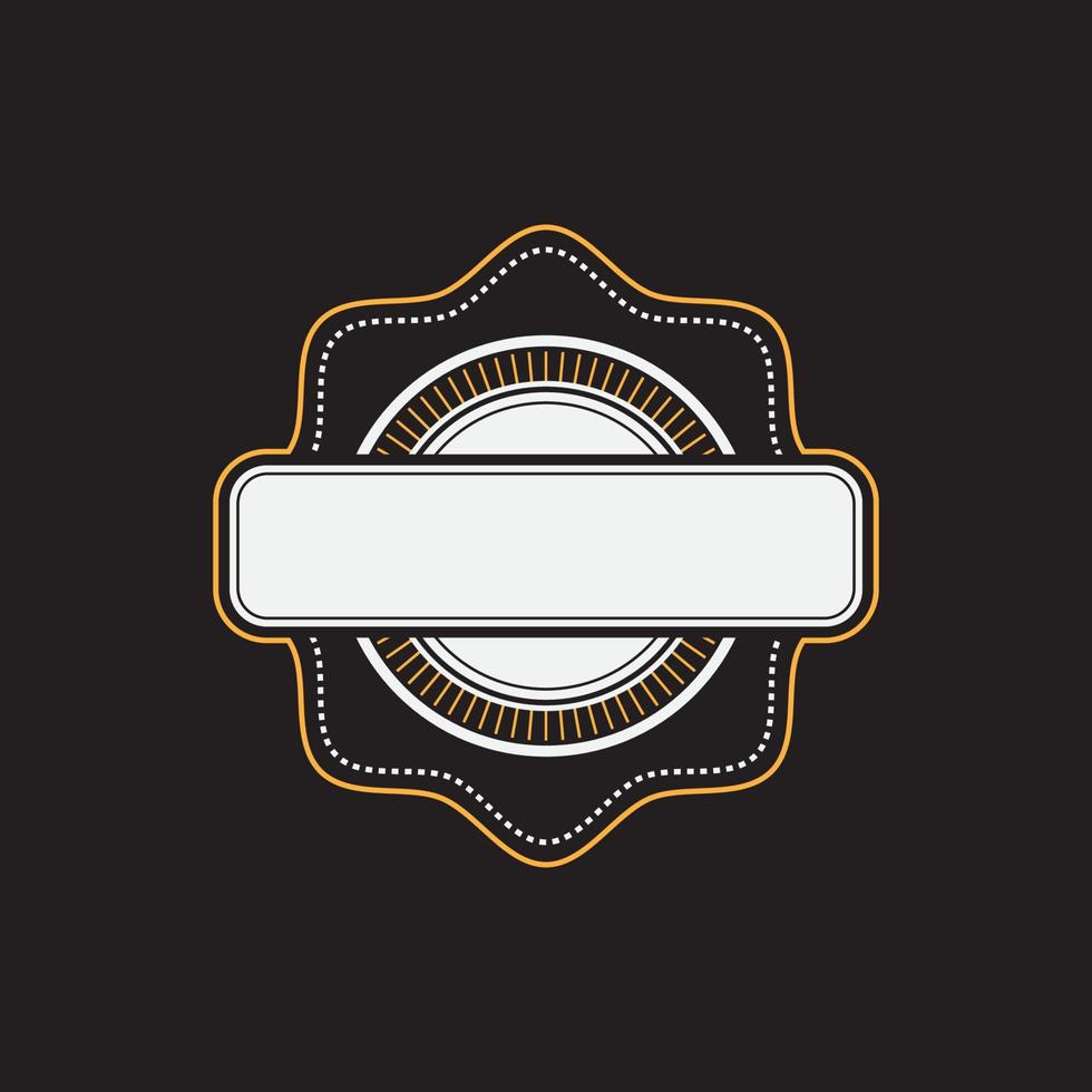 cirkel badge emblem design vektor