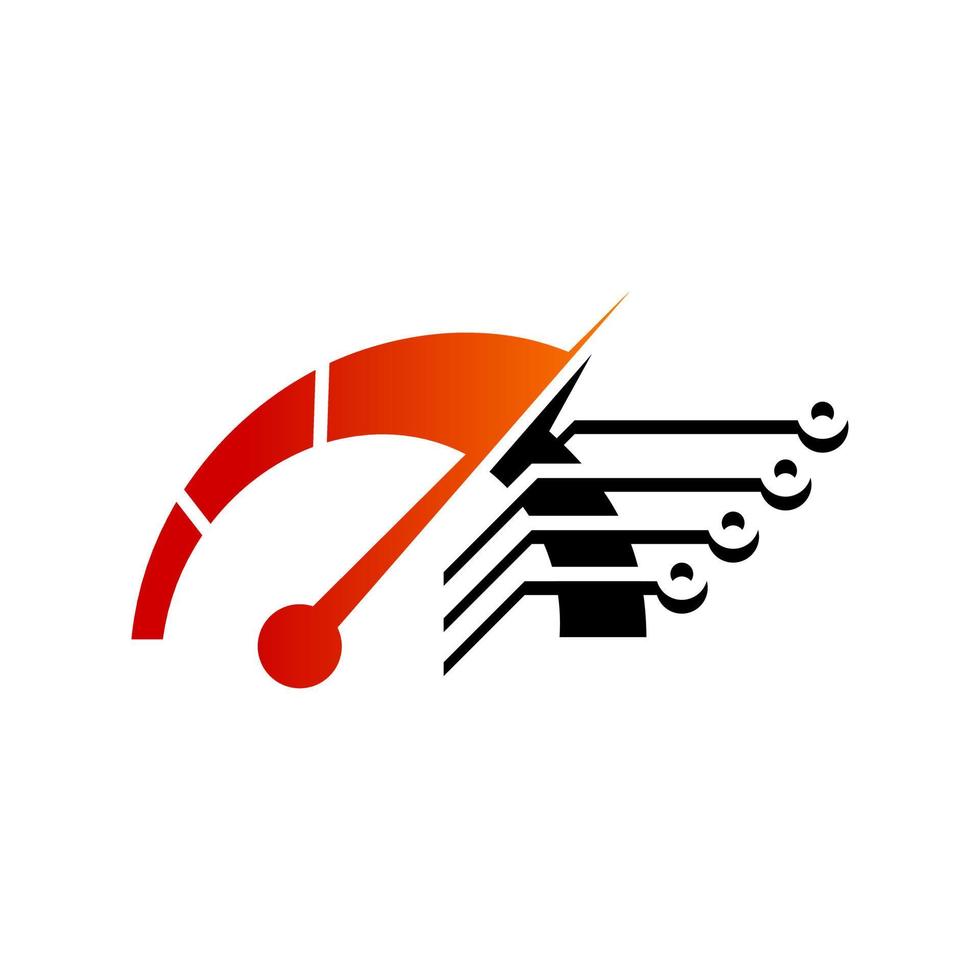 hastighet logotyp formgivningsmall vektor