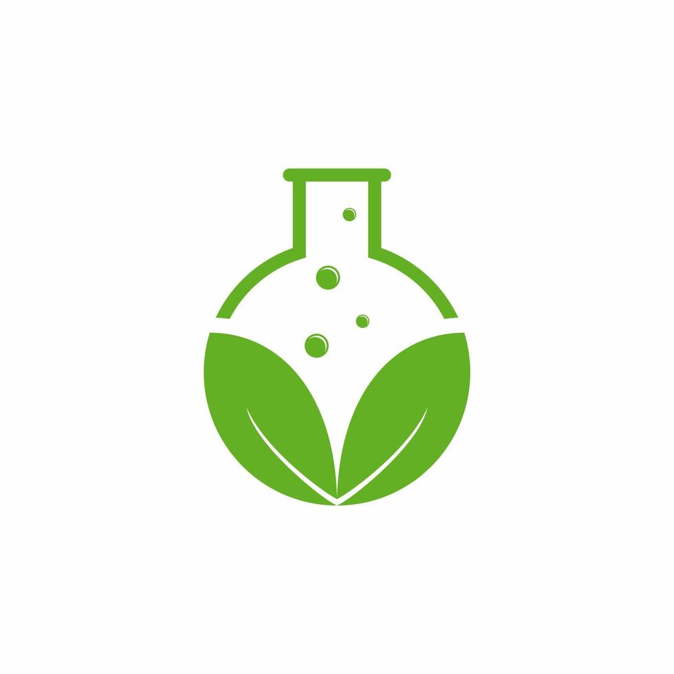 Logo-Vektorvorlage für Wissenschaftslabore vektor