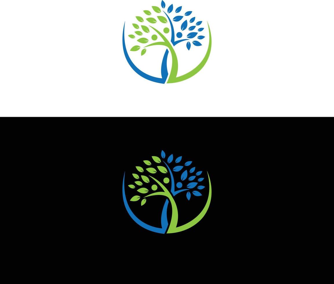 wellness and health logo design och ikondesign. vektor