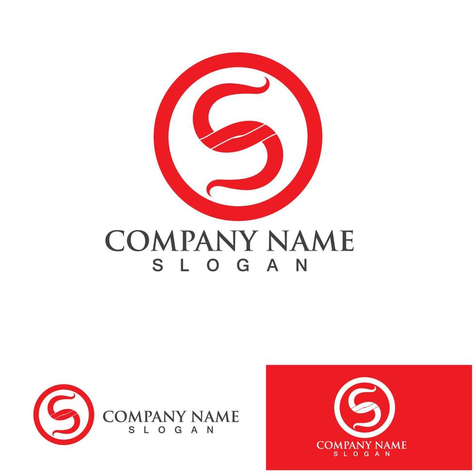 s Business Corporate Letter Logo Design Vektor. vektor