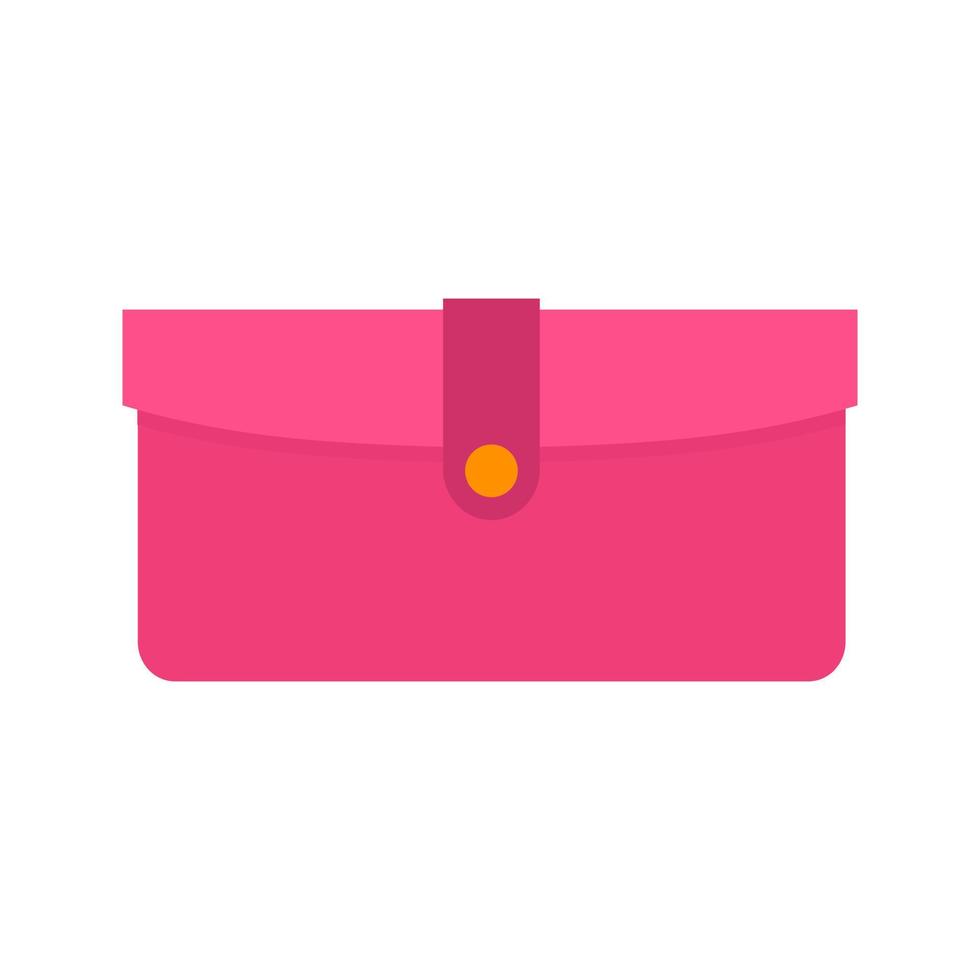 Brieftasche flaches mehrfarbiges Symbol vektor