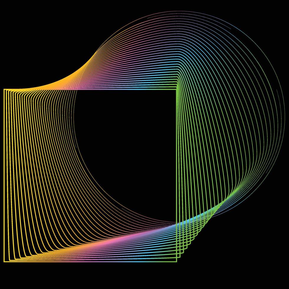 vektor illustration av rörelsemönster av linjer och form geometrisk abstrakt bakgrund. eps10.