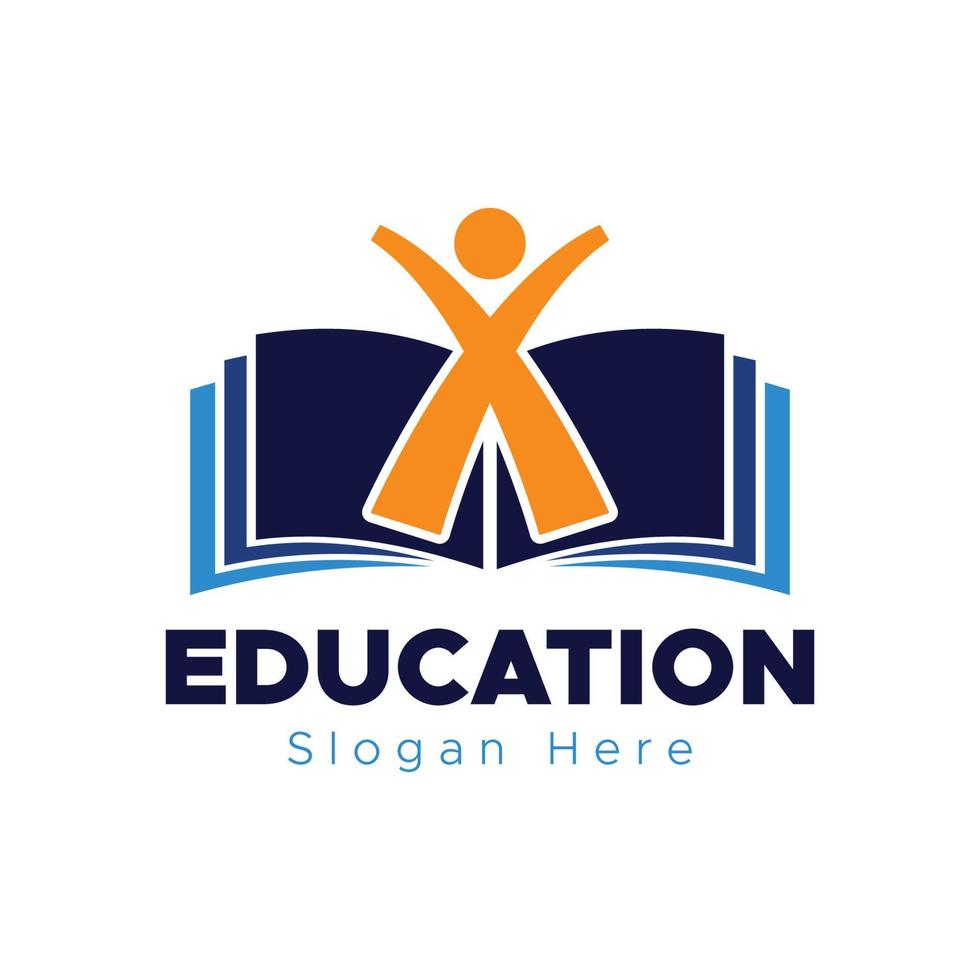 Bildung Logo Vorlage Vektordesign vektor