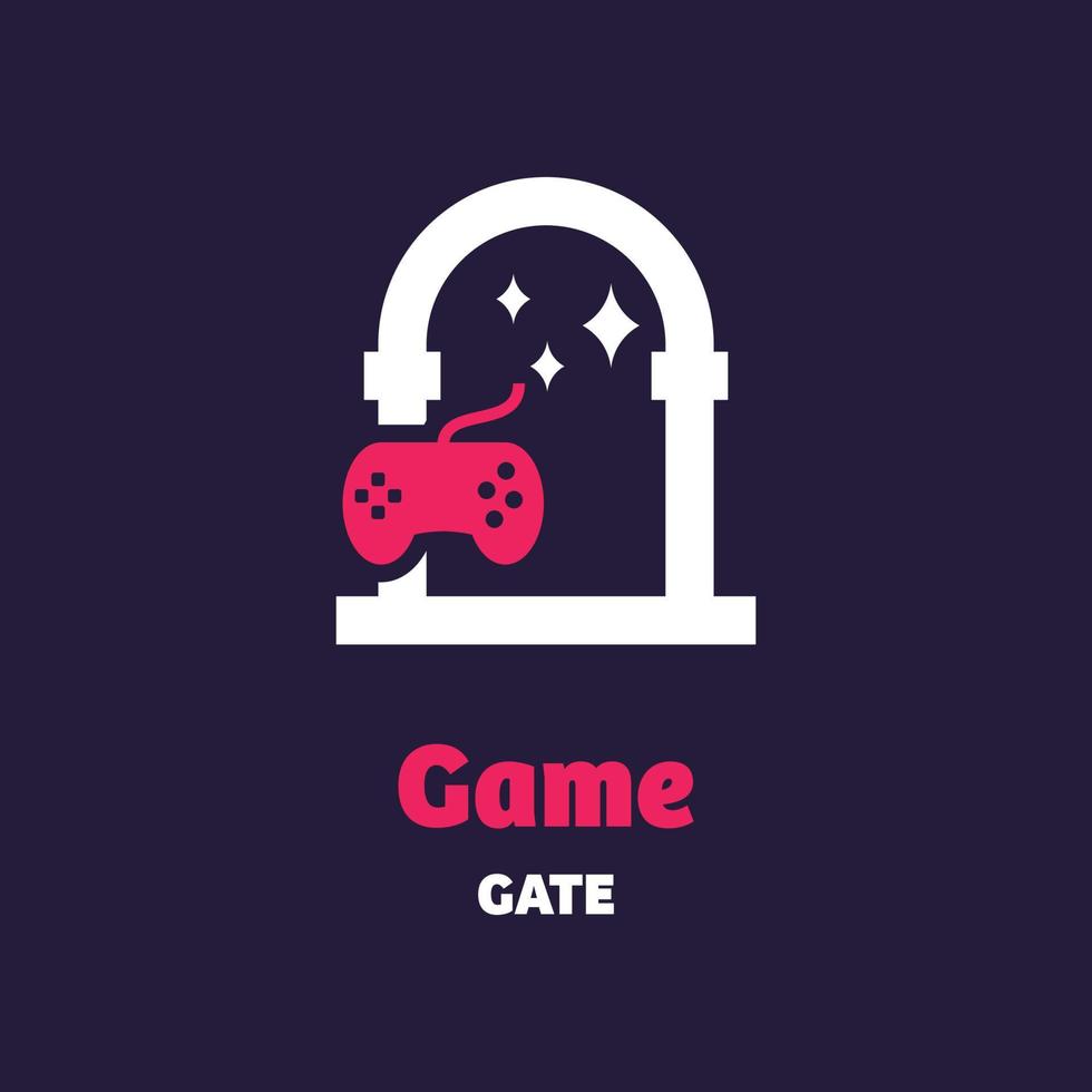 Game-Gate-Logo vektor