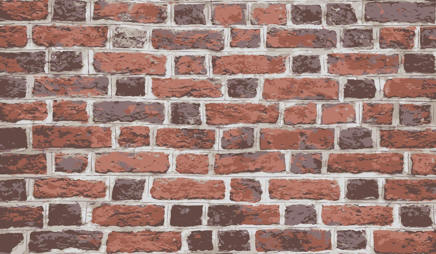 Backsteinmauer Textur Block Vektor Hintergrund