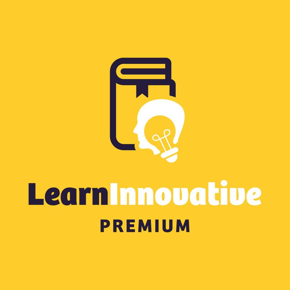 innovatives Logo lernen vektor