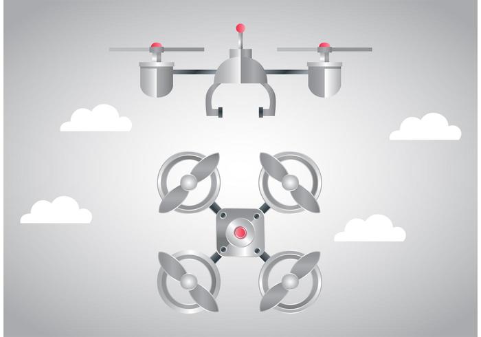 Spion-Drohne-Vektor vektor