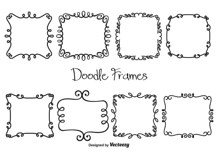 Vektor Doodle Frames