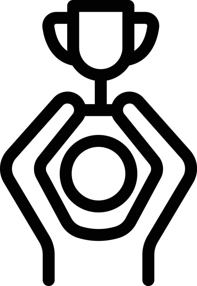 trofé vektor illustration på en bakgrund. premium kvalitet symbols.vector ikoner för koncept och grafisk design.