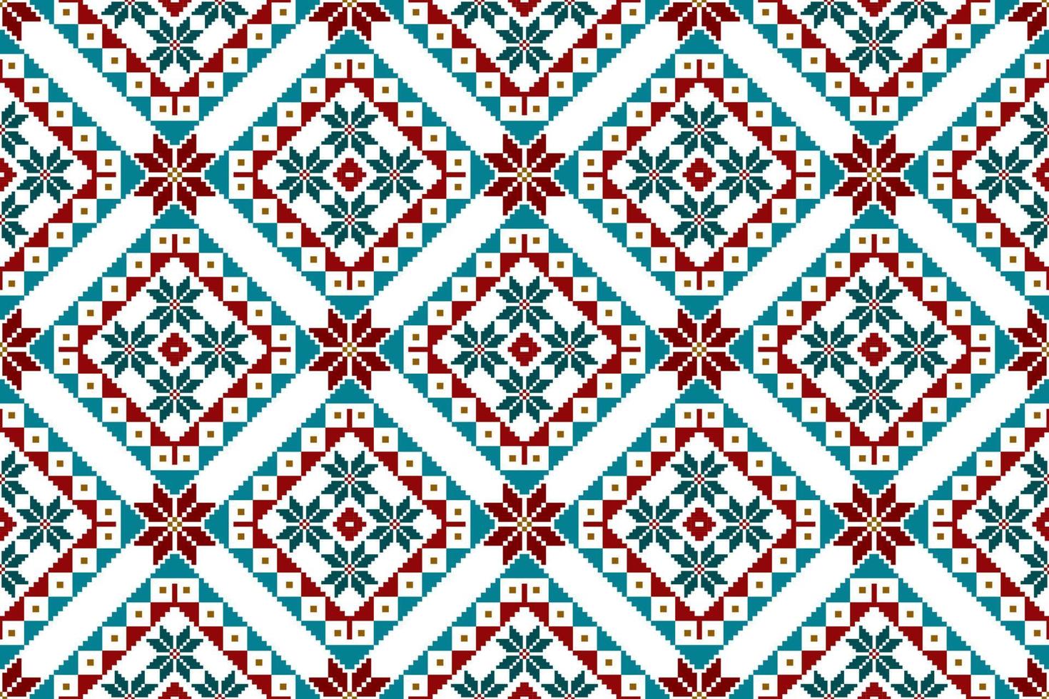 ikat abstrakt geometrisk etnisk textil sömlös mönsterdesign. Aztec tyg matta mandala ornament textil dekorationer tapet. tribal boho infödda kalkon textil traditionell broderi vektor. vektor