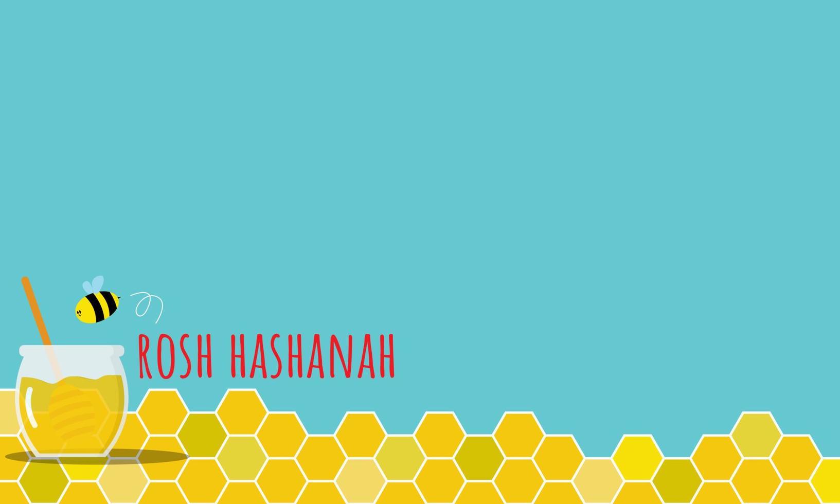 rosh hashanah hintergrund mit kopierraumbereich. geeignet für jüdische neujahrsveranstaltungen vektor
