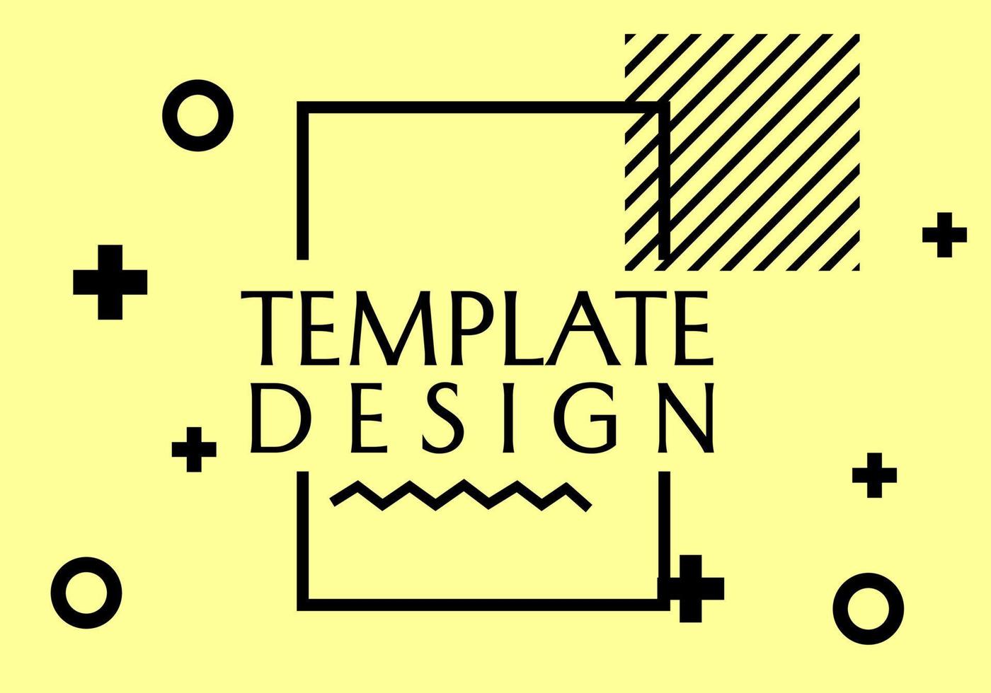 abstrakt geometrisk stil banner. trendig design för omslag, banner, webbplats vektor