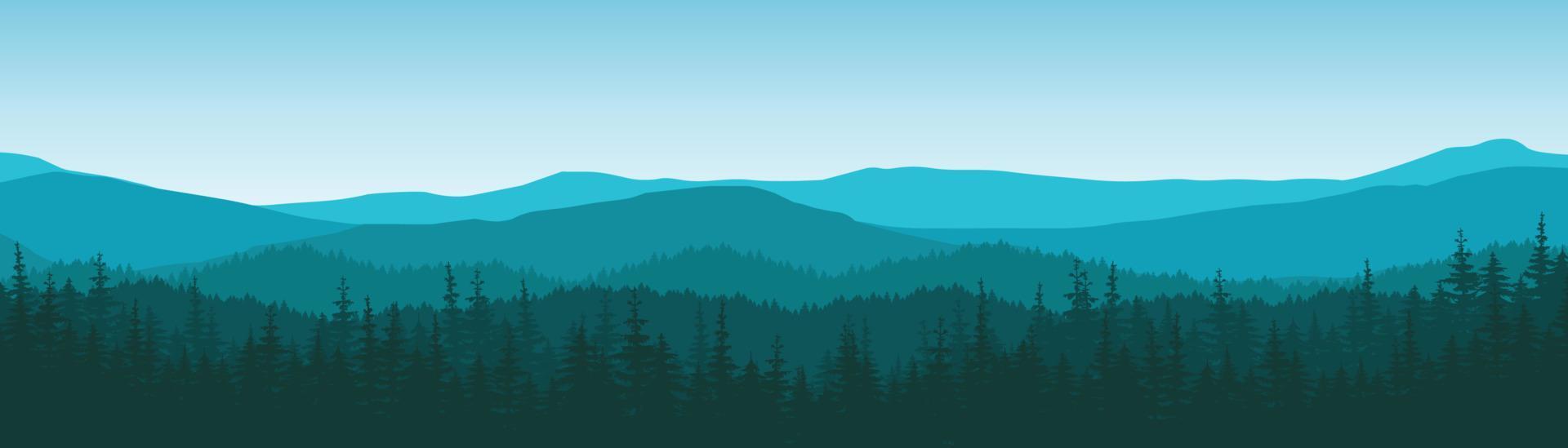 Vektorhintergrund mit mountains.eps10 file.illustration vektor