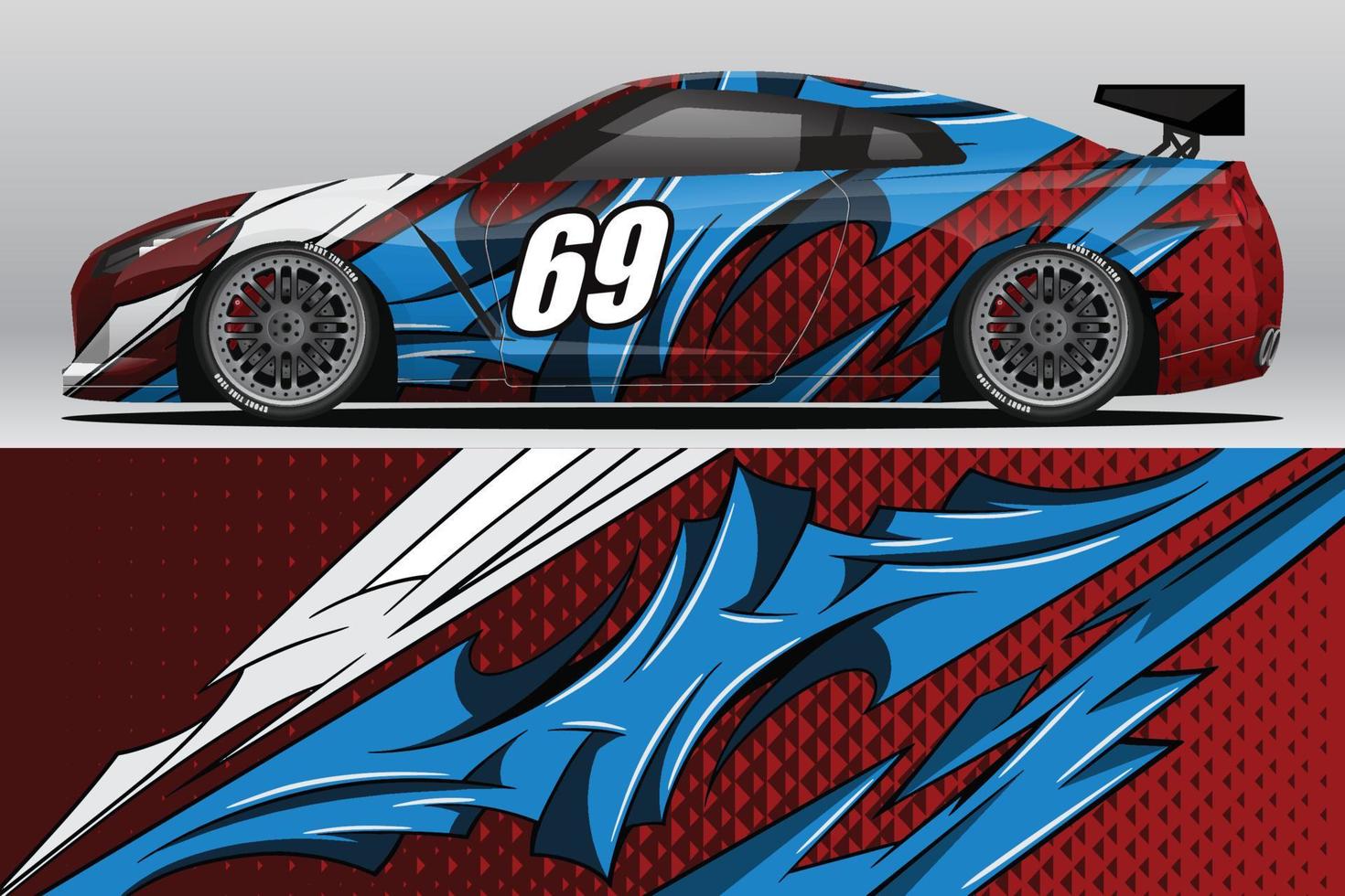 bil dekal dekaler design för racing livery eller daglig bil vinyl klistermärke vektor