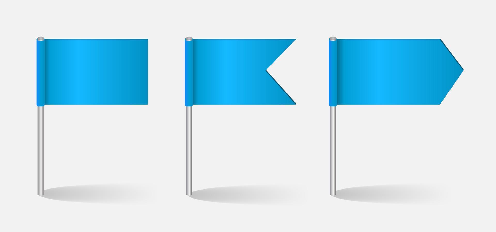 vektor illustration av flaggor set