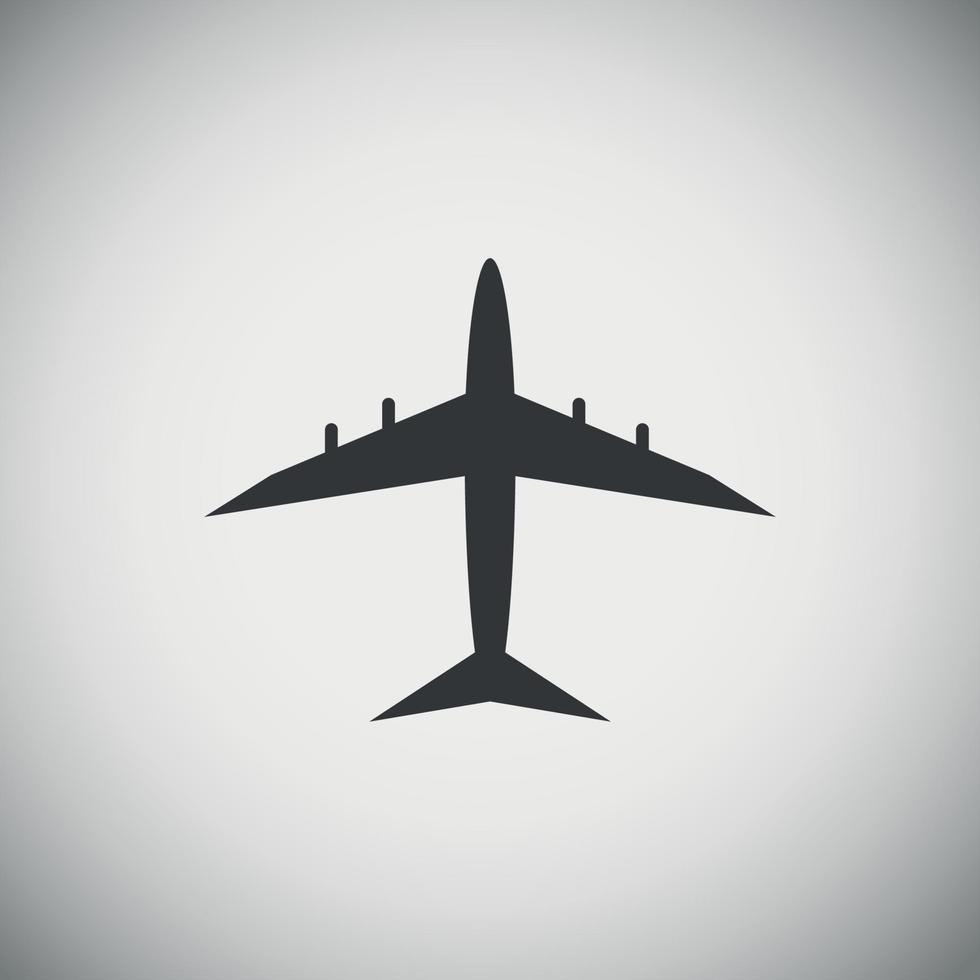 Flughafen-Anwendungssymbole Vektor