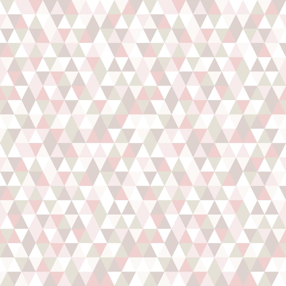 Pastellfarbenes Dreieck nahtloses Muster. vektor