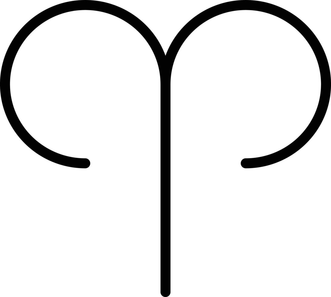 Horoskop-Symbol isoliert vektor