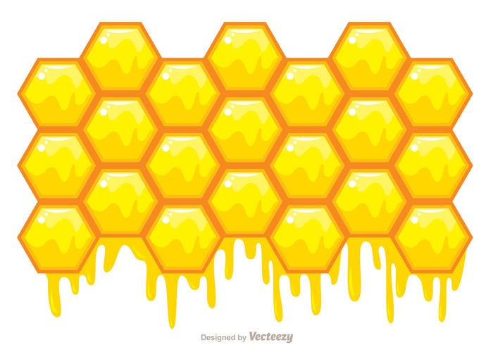 Honeycomb Vektor Hintergrund