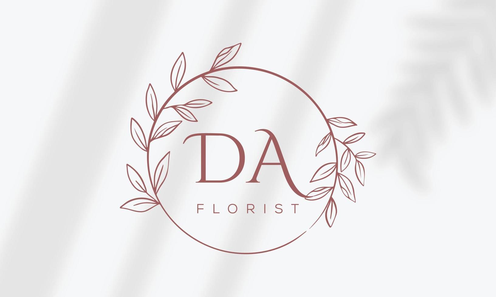 botanisches florales element handgezeichnetes logo mit wilden blumen und blättern. logo für spa- und schönheitssalon, boutique, bioladen, hochzeit, blumendesigner, innenausstattung, fotografie, kosmetik. vektor