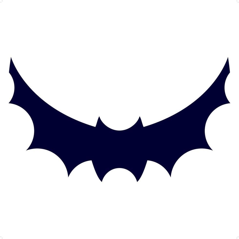 Halloween-Fledermaus-Symbol vektor