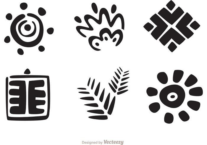 hawaiian tribal vector pack 2