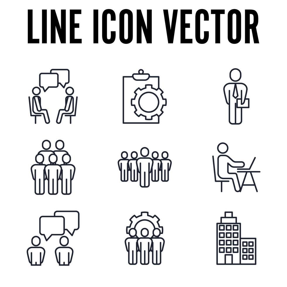 företag och finans som ikon symbol mall för grafisk och webbdesign samling logotyp vektorillustration vektor