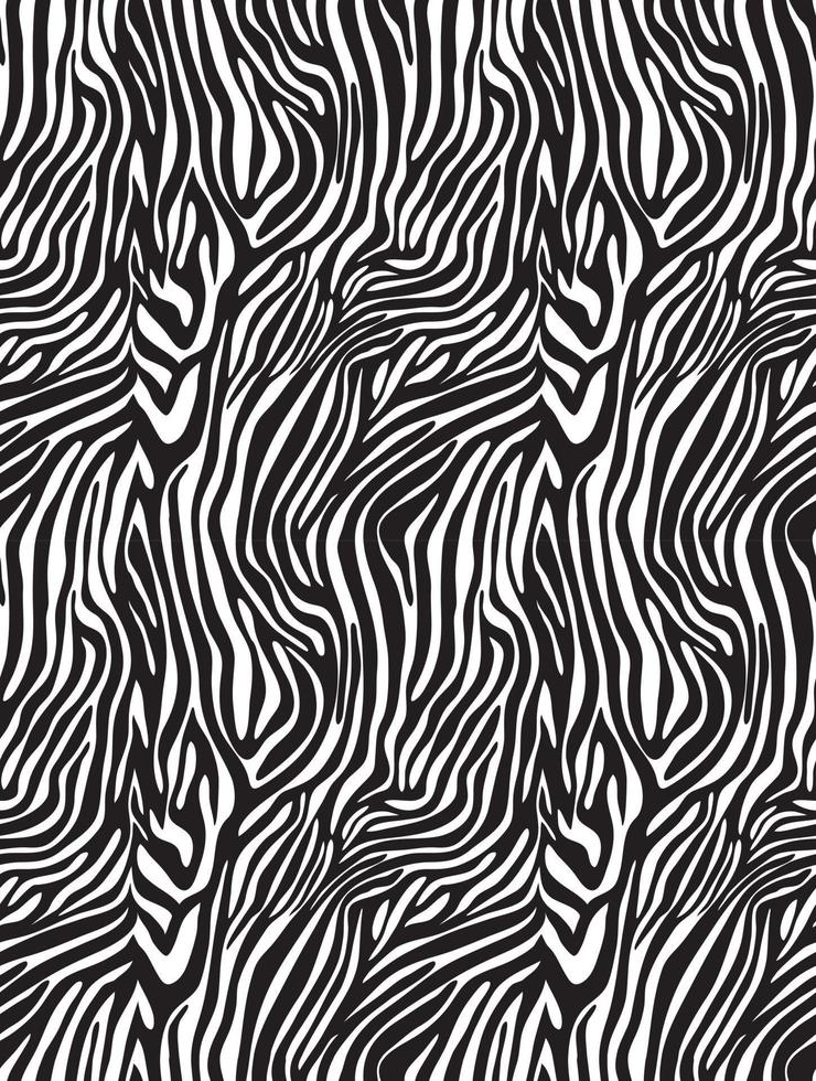 vektor djur print. zebra prydnad. seamless mönster