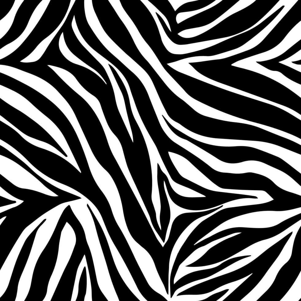 vektor djur print. zebra prydnad. seamless mönster