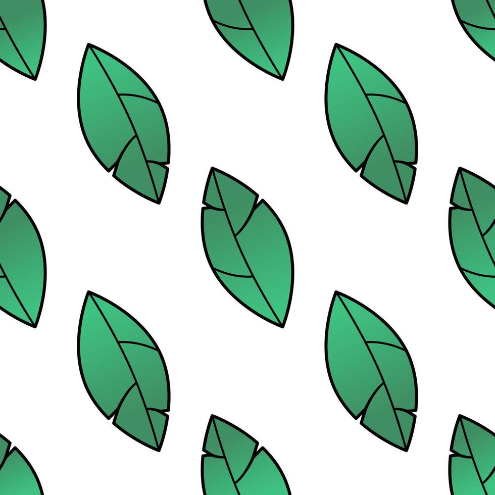 sömlösa naturliga mönster med gröna blad på en vit bakgrund. friskhet, ekologiskt, vegetariskt koncept vektor