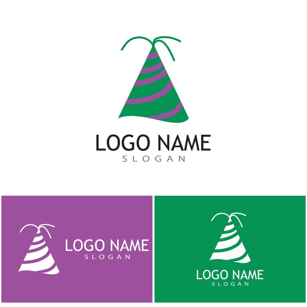 Weihnachtsbaum-Logo-Vorlage Vektorsymbol Natur vektor