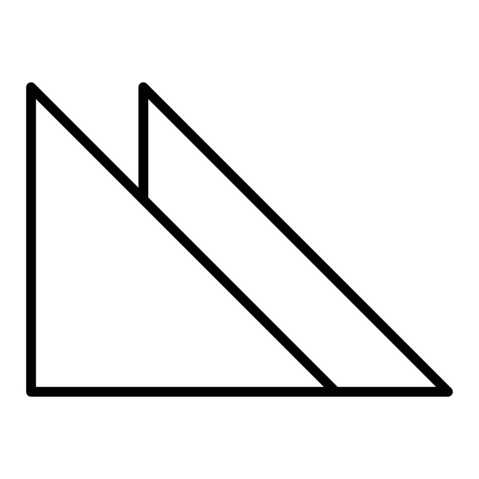 Sandwich-Symbol-Stil vektor