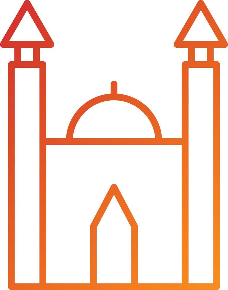 moské ikon stil vektor