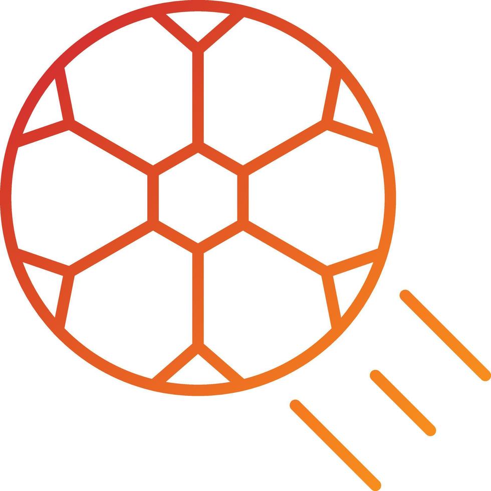 Fußball-Icon-Stil vektor
